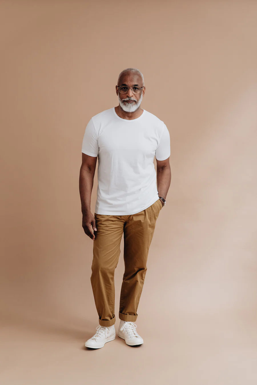 Supima Essential Tee blue